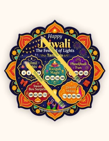 Happy Diwali Festival Tambola Ticket